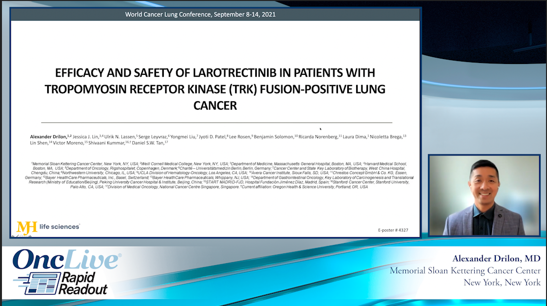 Rapid Readouts: Larotrectinib Prior Therapy and Performance Status Outcomes in Patients With Non-CNS TRK Fusion Cancer