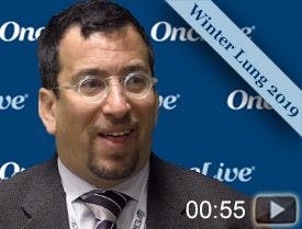 Dr. Garon on Potential for Immunotherapy in EGFR+ NSCLC