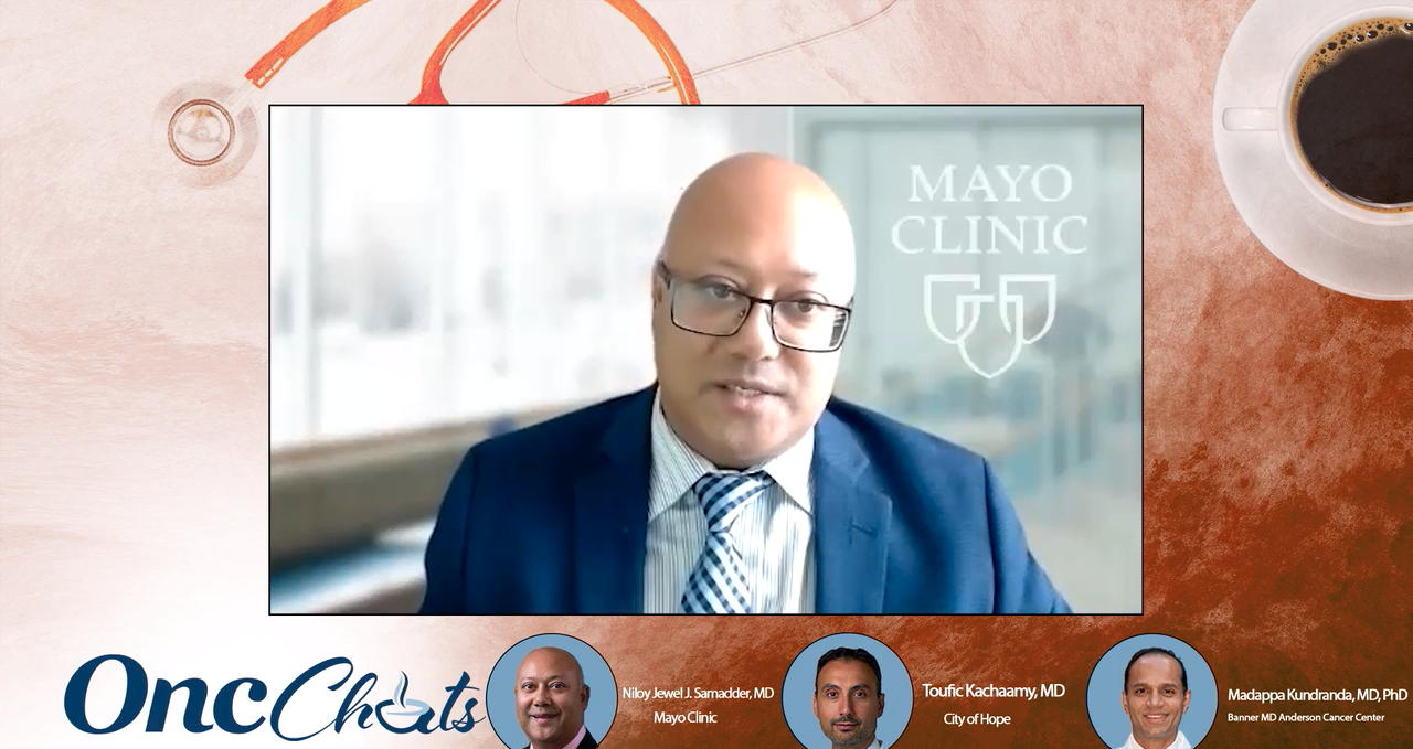 In this second episode of OncChats: Examining the Promise of Multicancer Early Detection Tests, Toufic A. Kachaamy, MD, Madappa Kundranda, MD, PhD, and Niloy Jewel J. Samadder, MD, discuss some of the challenges faced with randomized control trials and 2 efforts underway that are slated to provide revelatory data on these assays.
