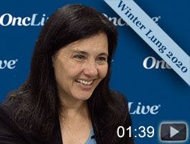 Dr. Wakelee on Immediate Therapy Options in Lung Cancer