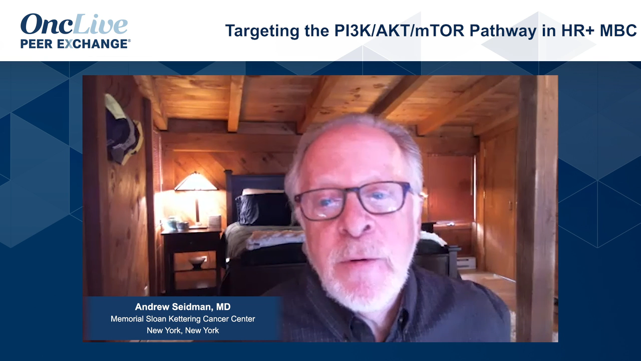 Targeting the PI3K/AKT/mTOR Pathway in HR+ MBC