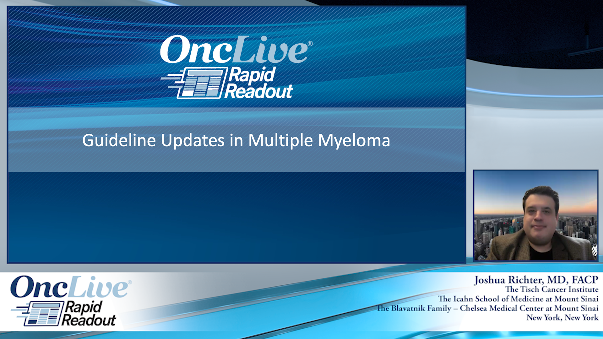 Guideline Updates in Multiple Myeloma