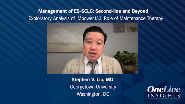 Management of ES-SCLC: Second Line and Beyond