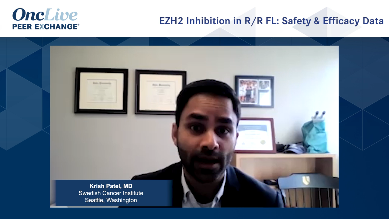 EZH2 Inhibition in R/R FL: Safety & Efficacy Data