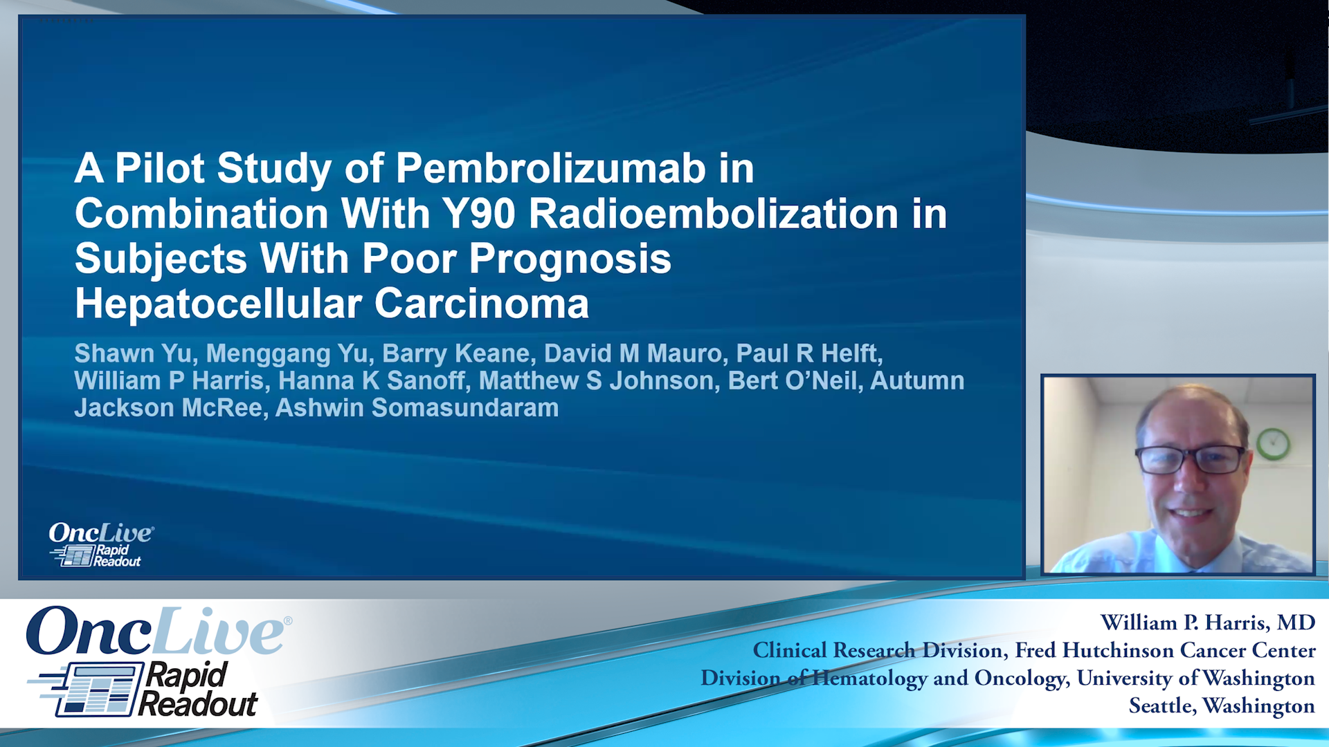 A Pilot Study of Pembrolizumab in Combination With Y90 Radioembolization in Subjects With Poor Prognosis Hepatocellular Carcinoma