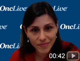 Renata Ferrarotto, MD, discusses the mechanism of action of trilaciclib in extensive-stage small cell lung cancer.