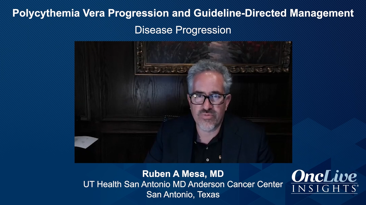 PV Progression and Guideline-Directed Management
