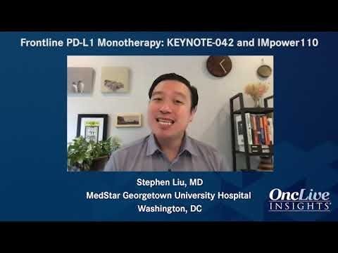 Frontline PD-L1 Monotherapy: KEYNOTE-042 and IMpower110 