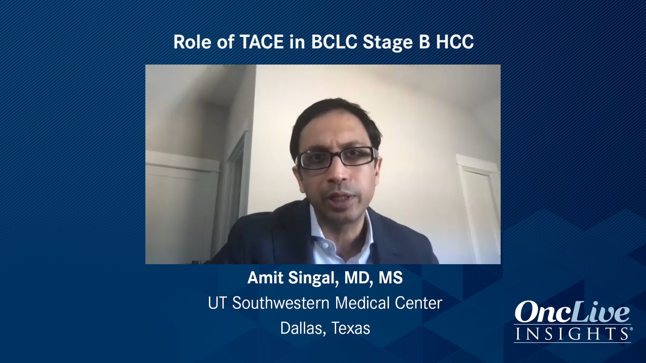 Role of TACE in BCLC Stage B HCC