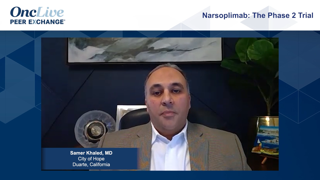 Narsoplimab: The Phase 2 Trial