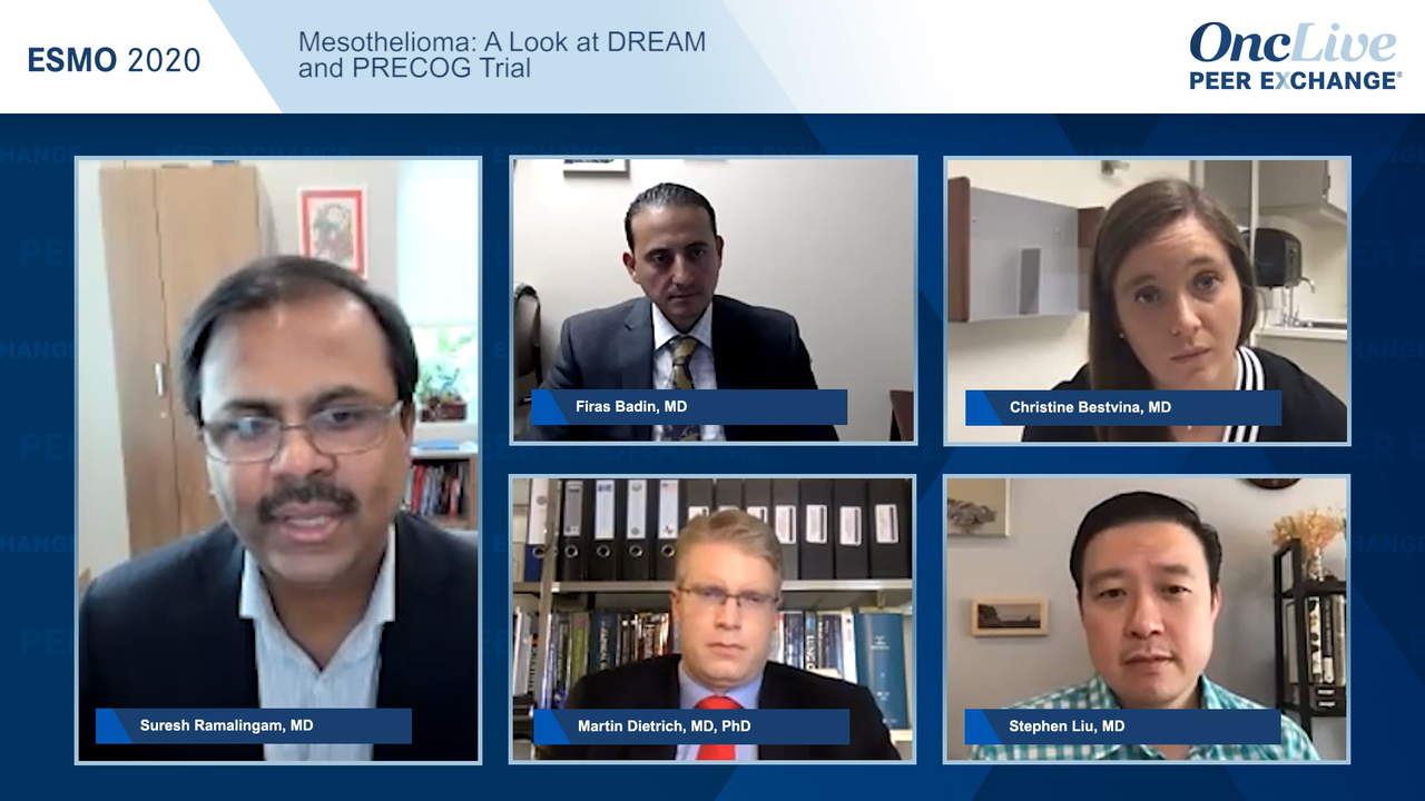 Mesothelioma: A Look at DREAM3R and PrECOG Trial