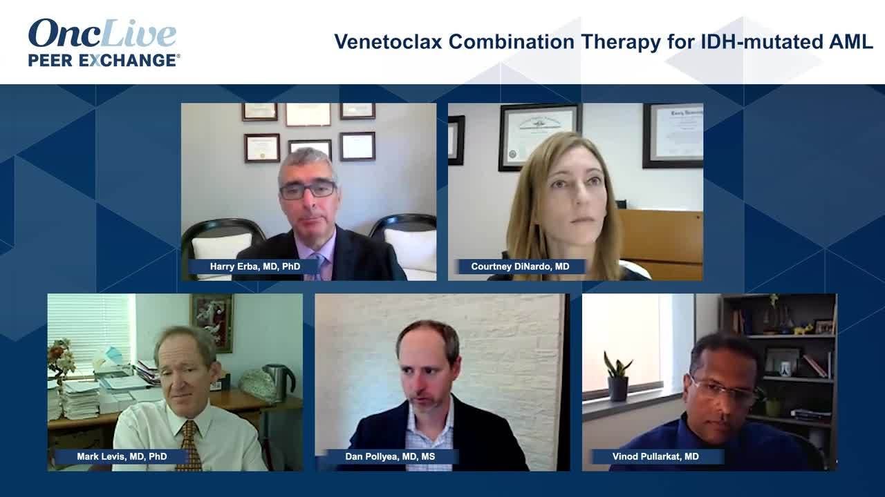Venetoclax Combination Therapy for IDH-mutated AML 