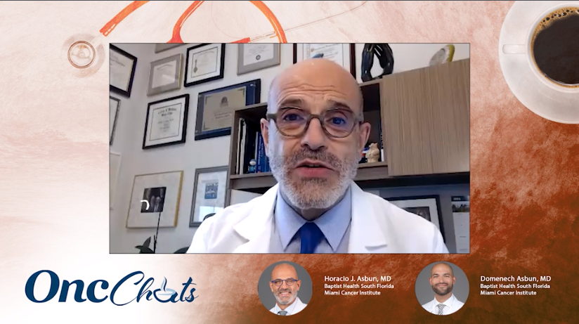 In this first episode of OncChats: Mapping Progress Made in Pancreatic Cancer Surgery, Horacio J. Asbun, MD, and Domenech Asbun, MD, discuss recent advances made in the surgical field and beyond for pancreatic cancer, including the benefits of minimally invasive approaches.