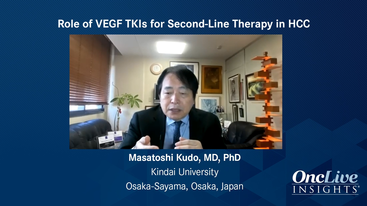 Role of VEGF TKIs for Second-Line Therapy in HCC