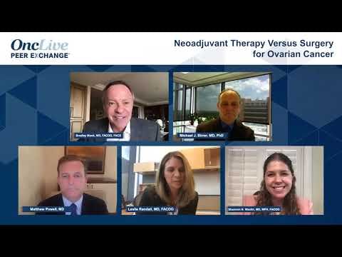 Neoadjuvant Therapy Versus Surgery for Ovarian Cancer