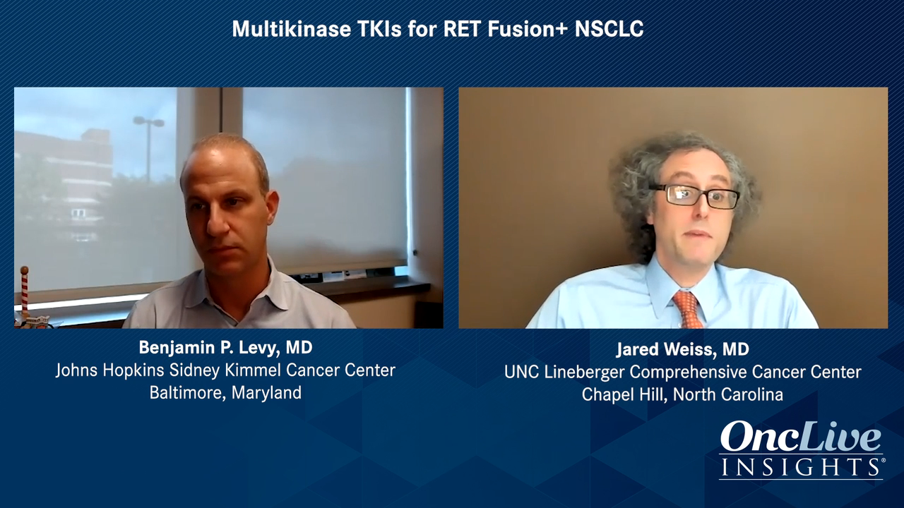 Multikinase TKIs for RET Fusion+ NSCLC