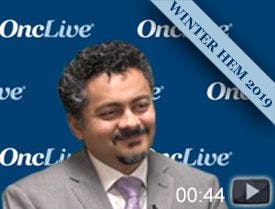 Dr. Usmani Discusses Management of Early Relapse in Myeloma