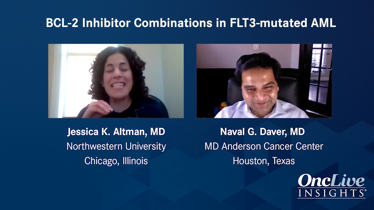 BCL2 Inhibitor Combinations in FLT3-Mutated AML