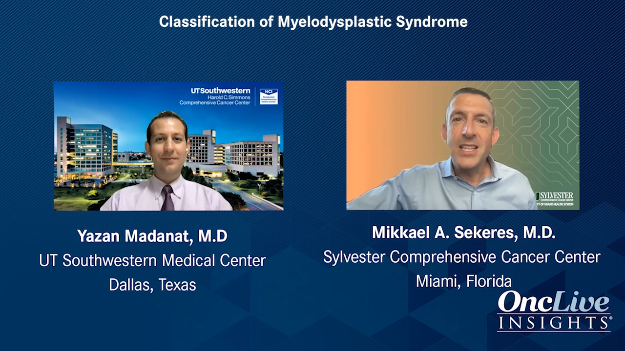 Classification of Myelodysplastic Syndrome