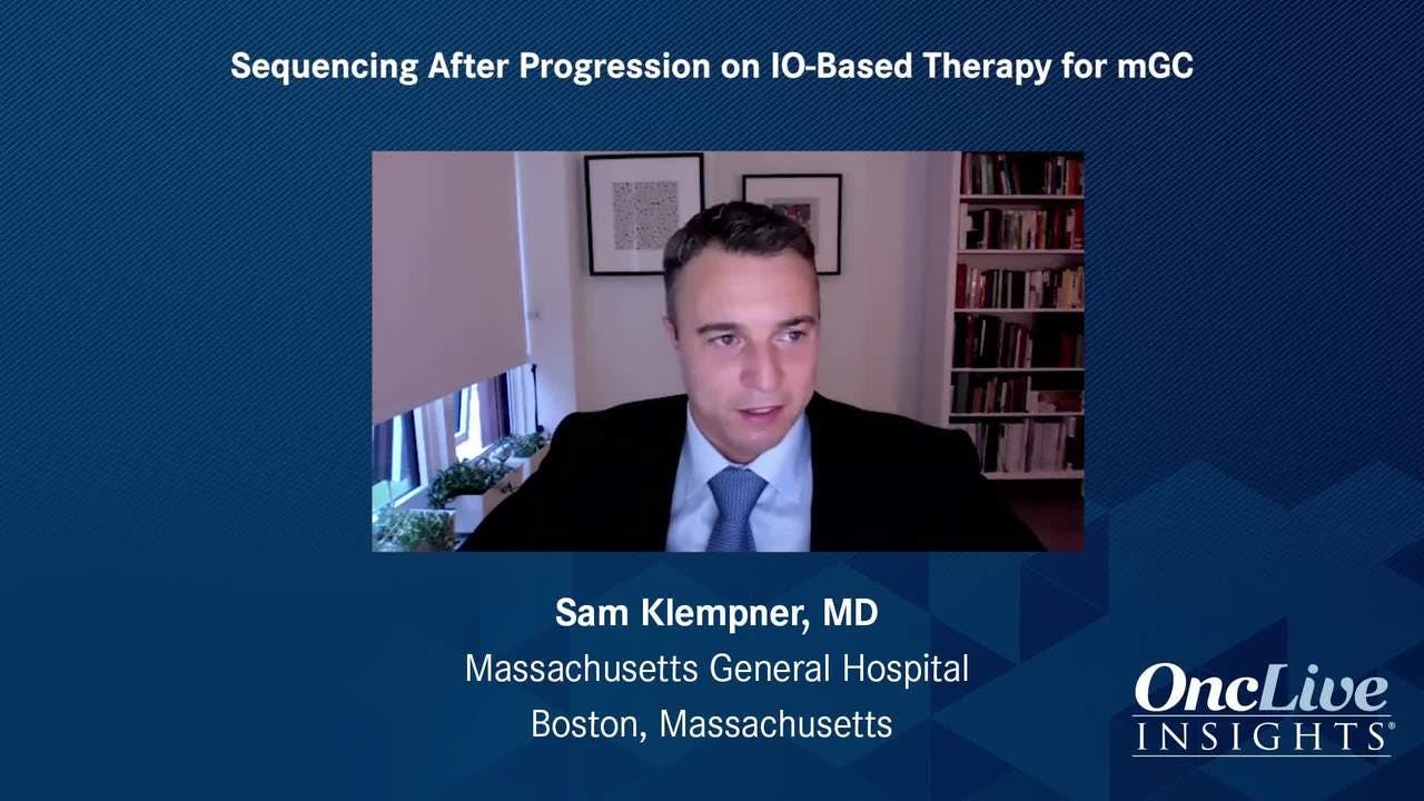 Sequencing After Progression on IO-Based Therapy for mGC