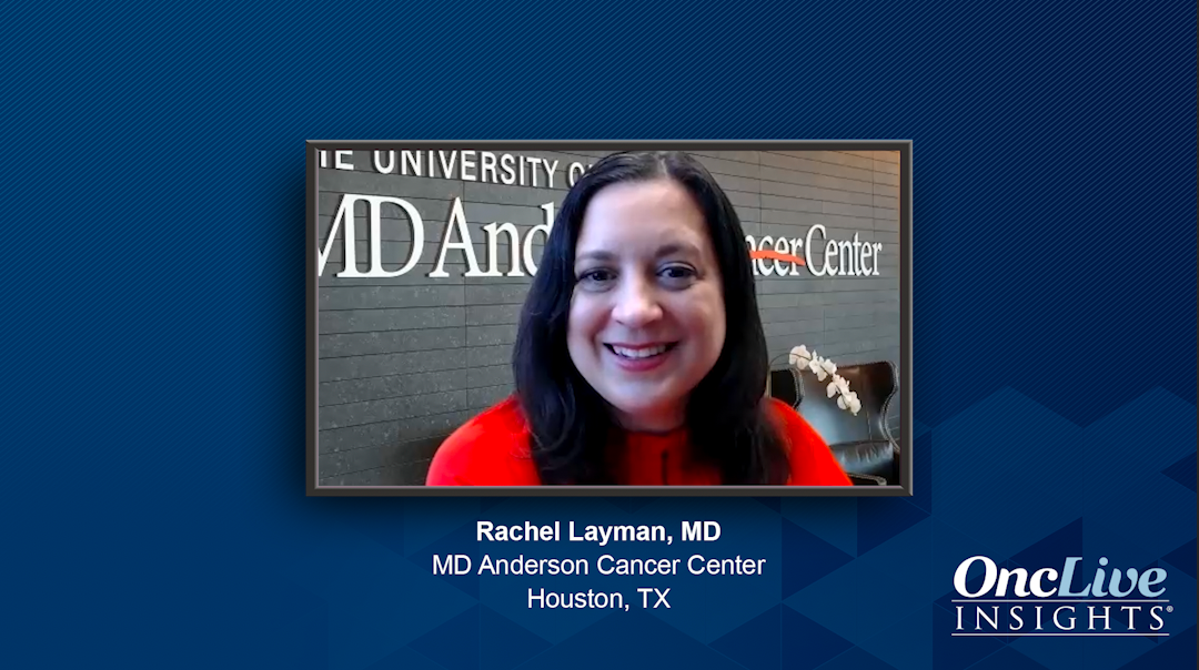 Rachel Layman, MD, an expert on breast cancer