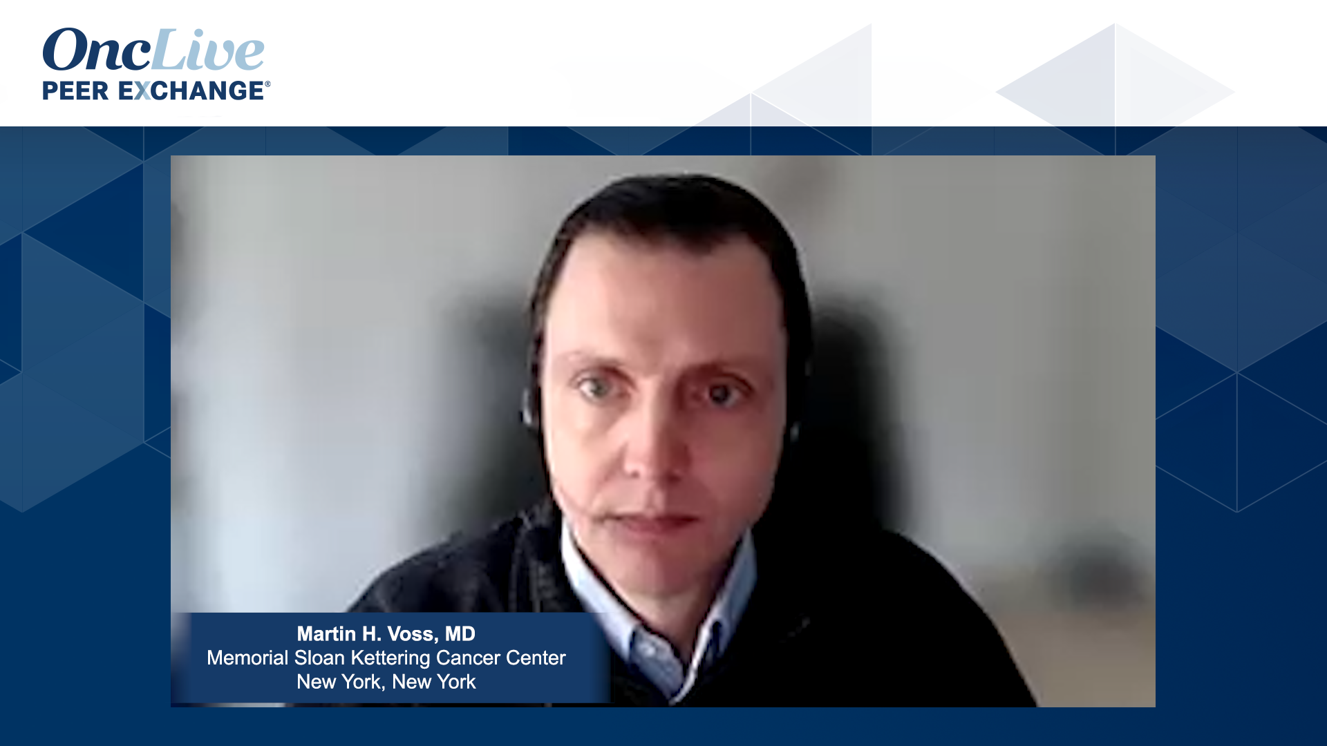 Martin H. Voss, MD, an expert on renal cell carcinoma