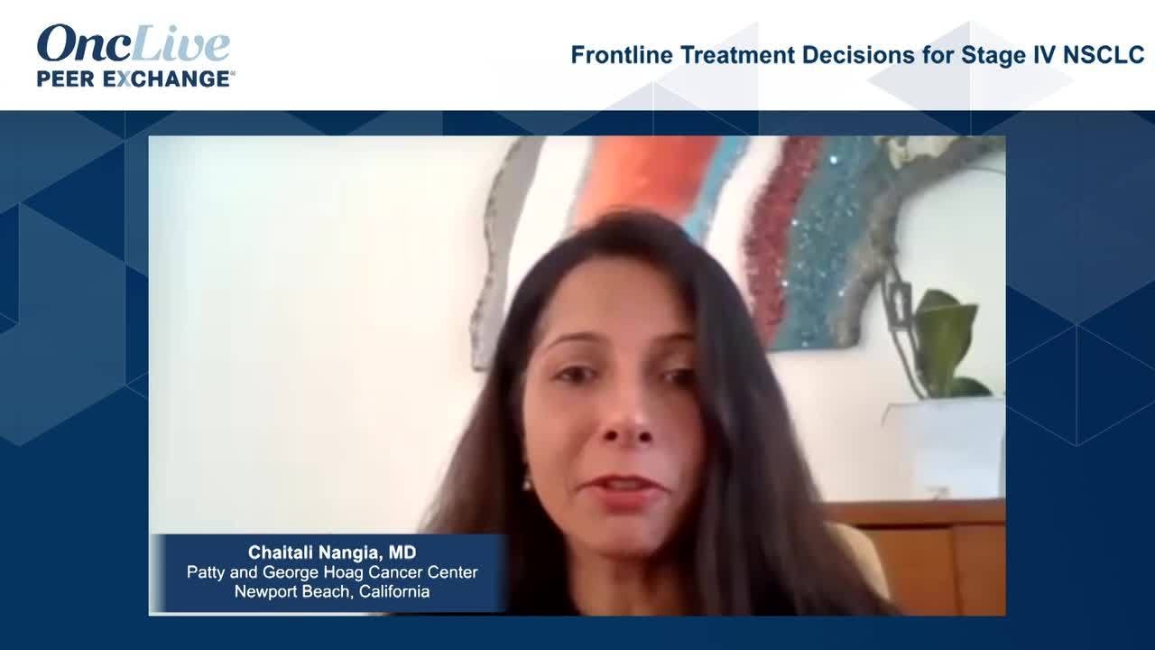 Frontline Treatment Decisions for Stage IV NSCLC 
