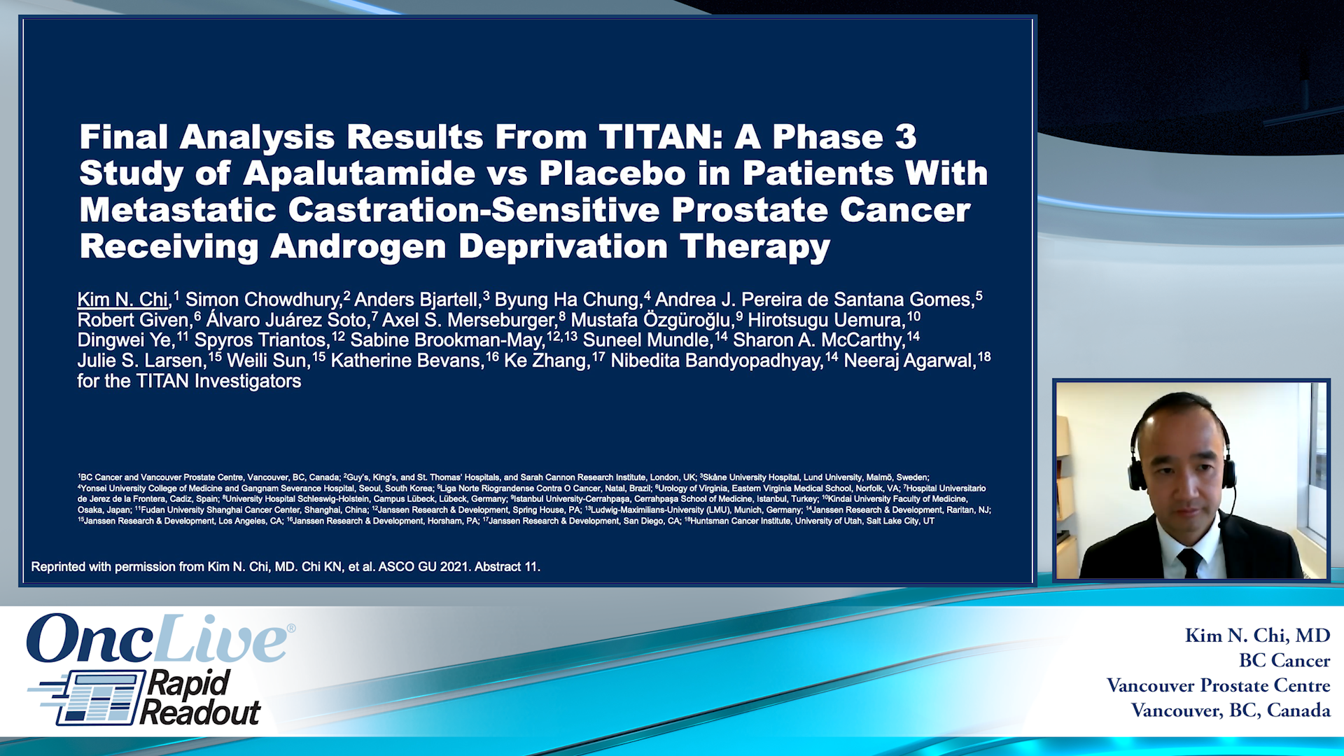 Rapid Readouts: Final Analysis Results From the Phase 3 TITAN Study
