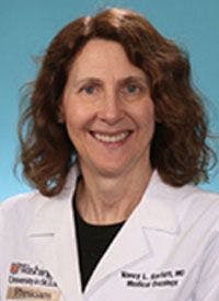 Nancy Bartlett, MD, a medical oncologist at Siteman Cancer Center, and the and Koman Chair in Medical Oncology at the Washington University School of Medicine