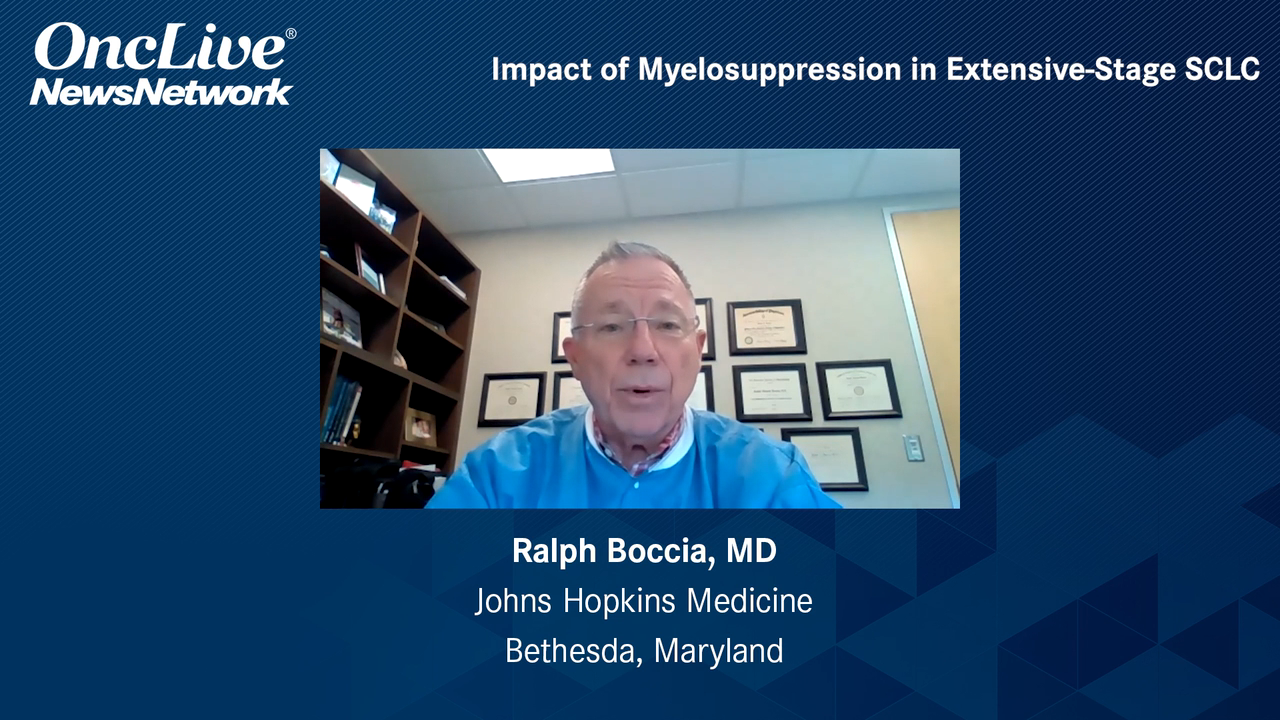 Impact of Myelosuppression in Extensive-Stage SCLC