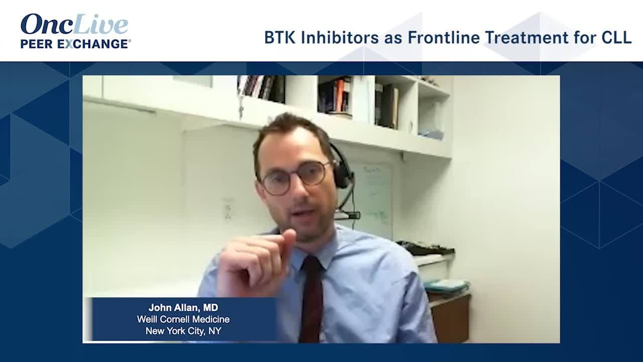BTK Inhibitors as Frontline Treatment for CLL
