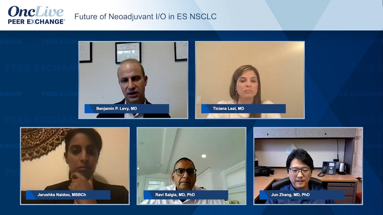 Future of Neoadjuvant I/O in ES NSCLC