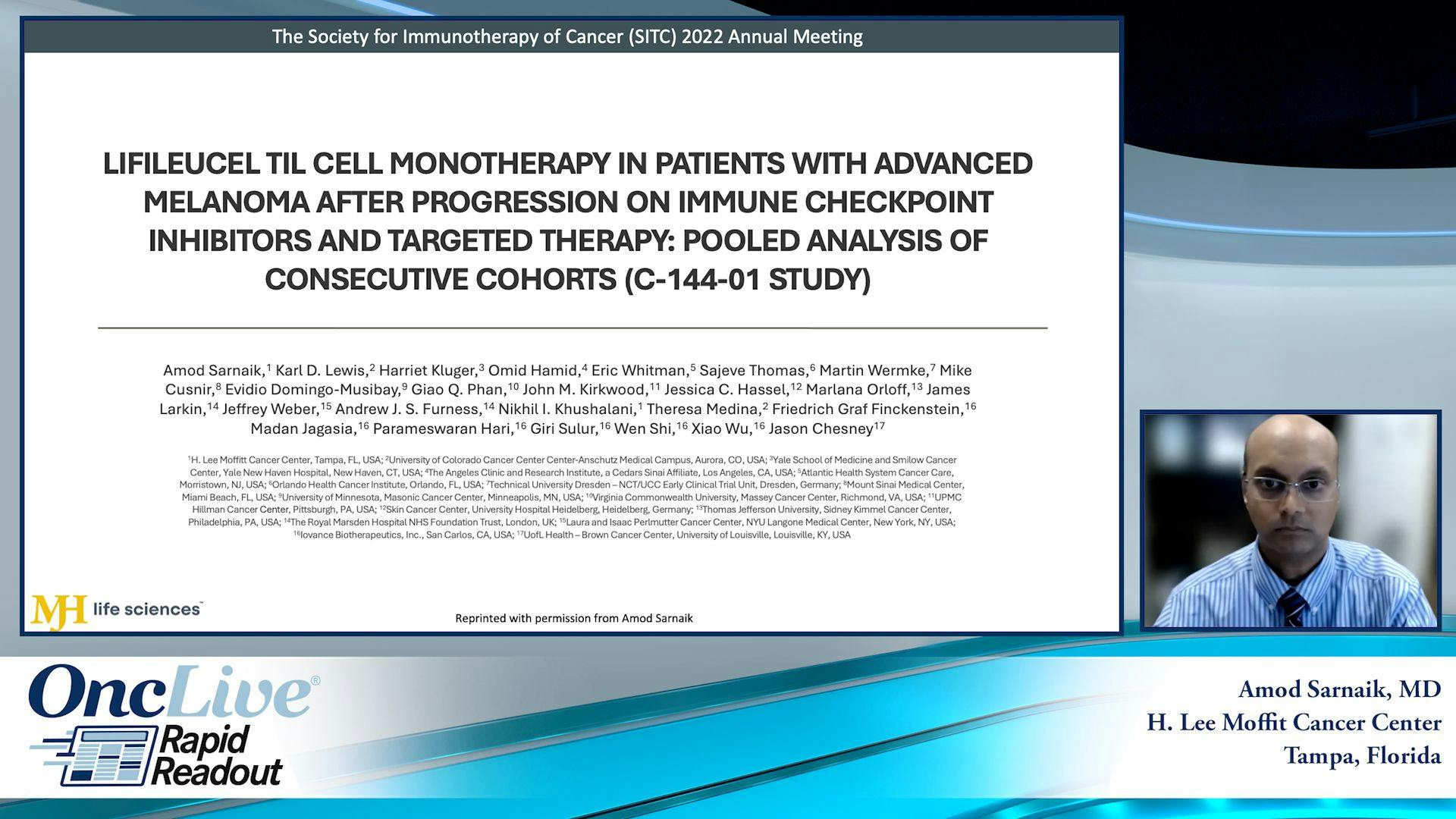 Lifileucel TIL Cell Monotherapy in Patients With Advanced Melanoma After Progression on Immune Checkpoint Inhibitors and Targeted Therapy: Pooled Analysis of Consecutive Cohorts (C-144-01 Study)