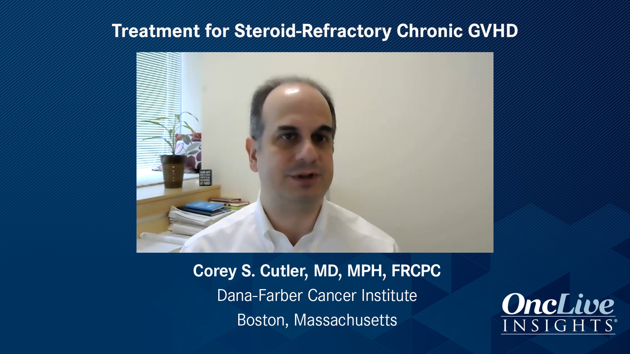 Treatment for Steroid-Refractory Chronic GVHD