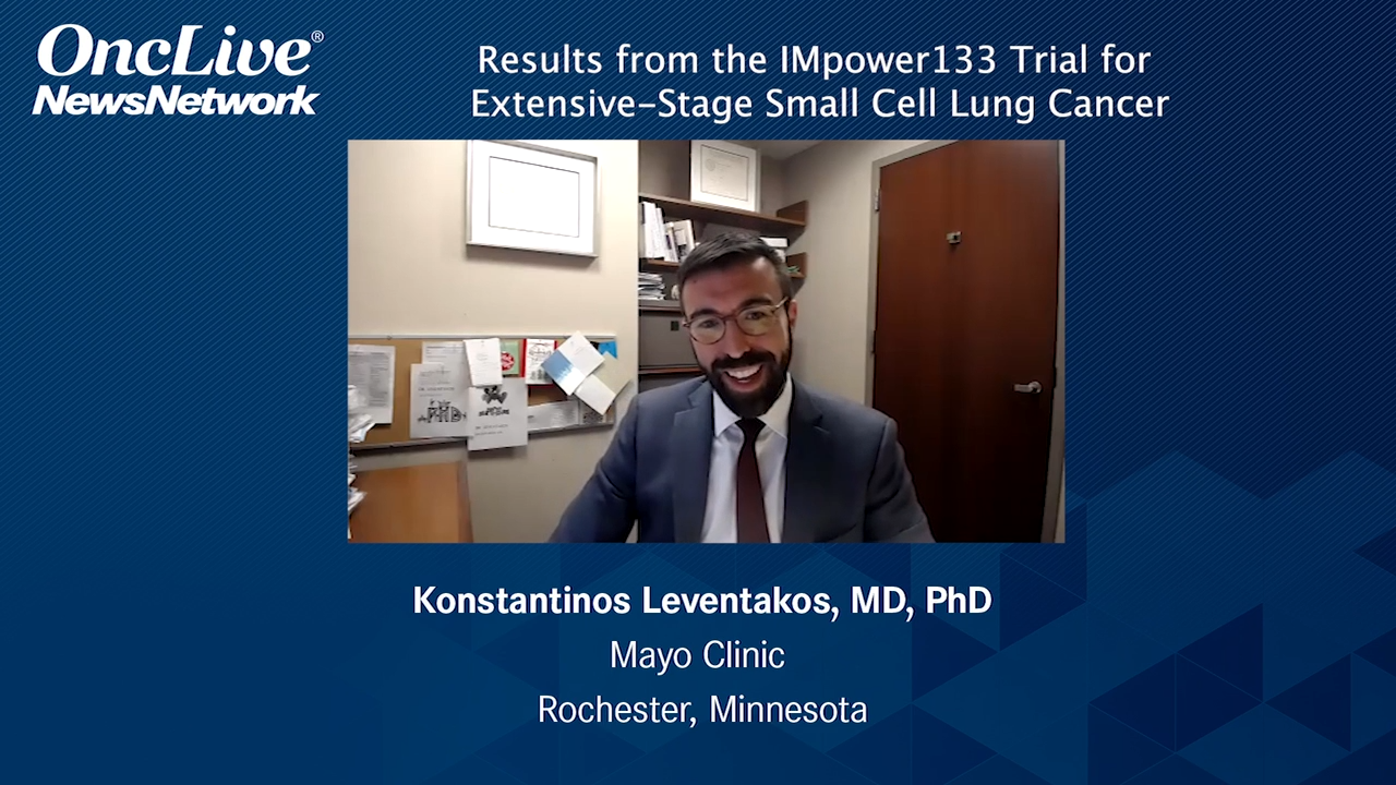 Results from the IMpower133 Trial for Extensive-Stage Small Cell Lung Cancer