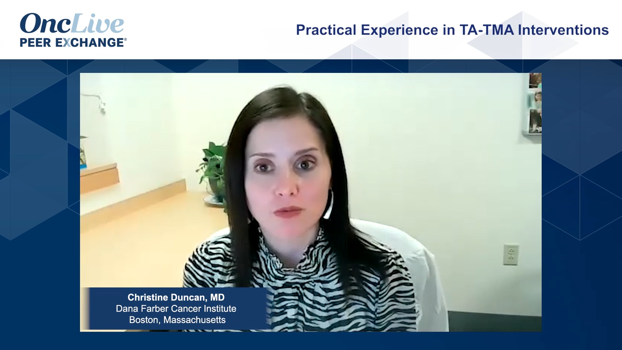 Practical Experience in TA-TMA Interventions
