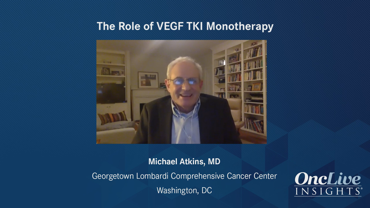 The Role of VEGF TKI Monotherapy