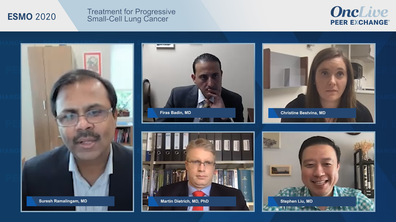 Treatment for Progressive Small-Cell Lung Cancer