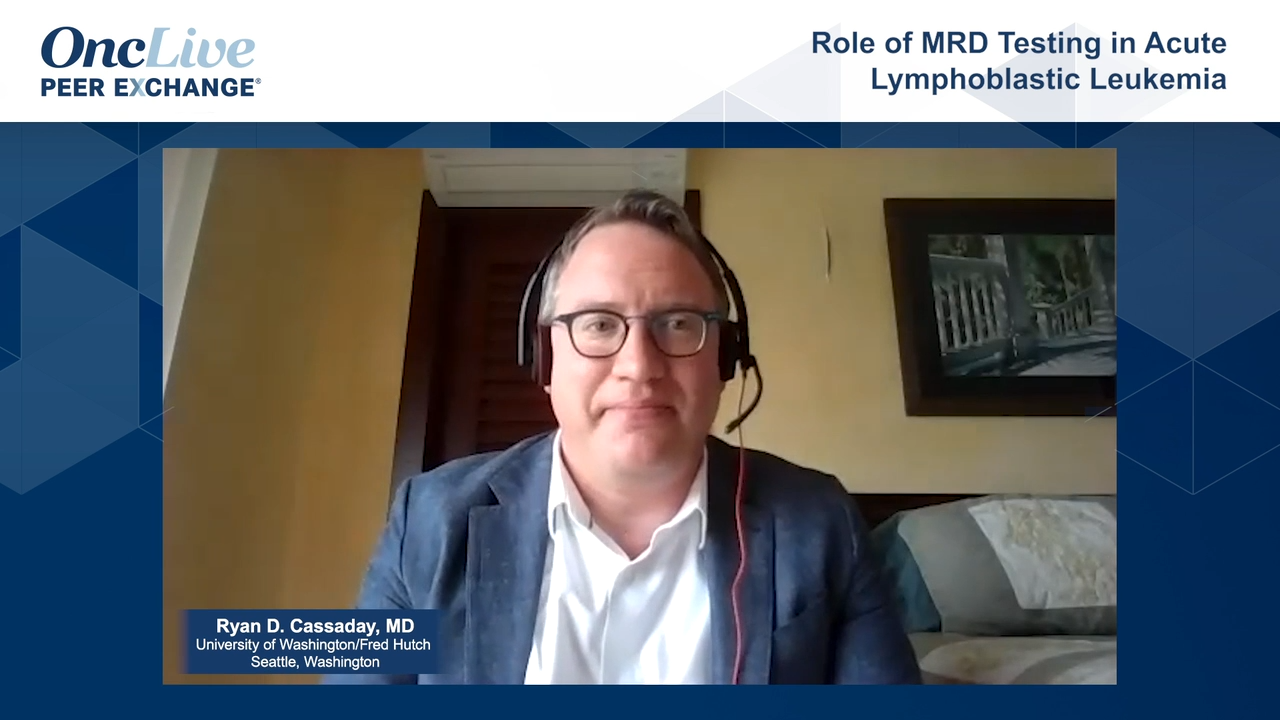 Role of MRD Testing in Acute Lymphoblastic Leukemia
