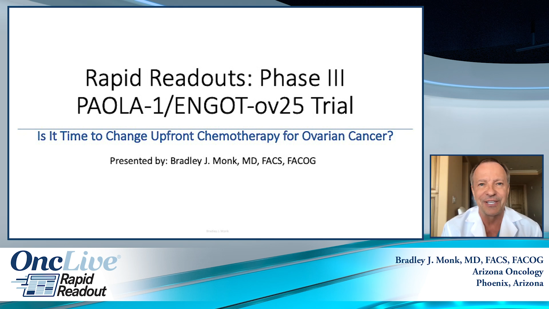 Rapid Readouts: Phase III PAOLA-1/ENGOT-ov25 Trial