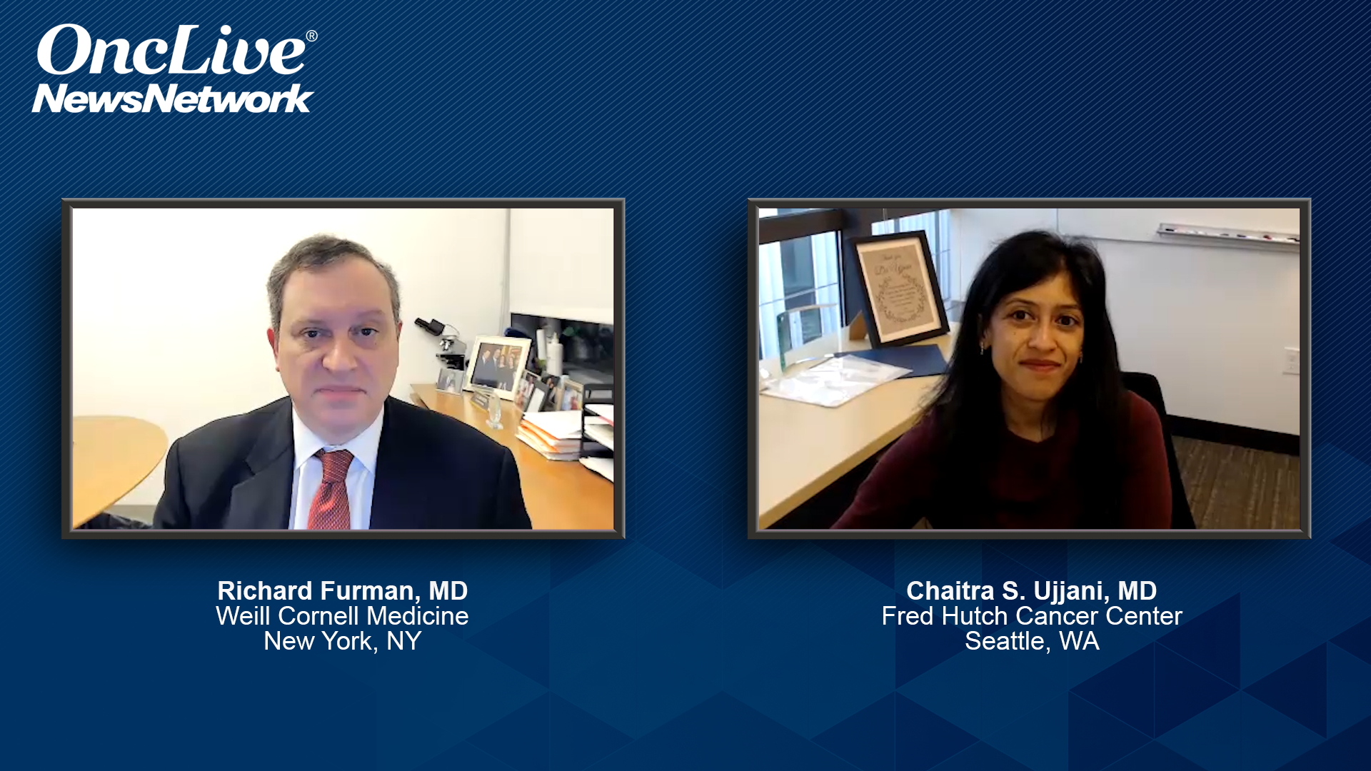 Richard Furman, MD, and Chaitra S. Ujjani, MD, experts on CLL