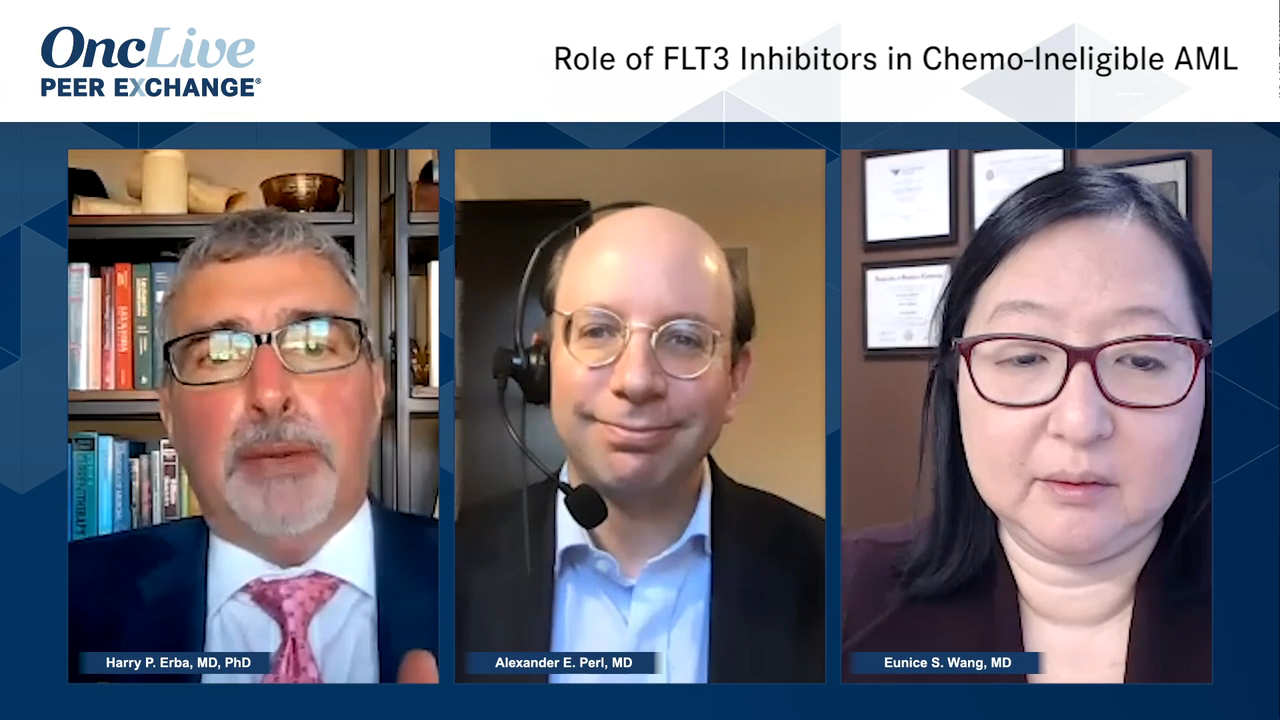 Role of FLT3 Inhibitors in Chemo-Ineligible AML