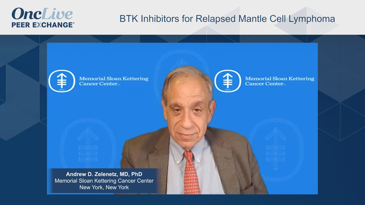 BTK Inhibitors for Relapsed Mantle Cell Lymphoma
