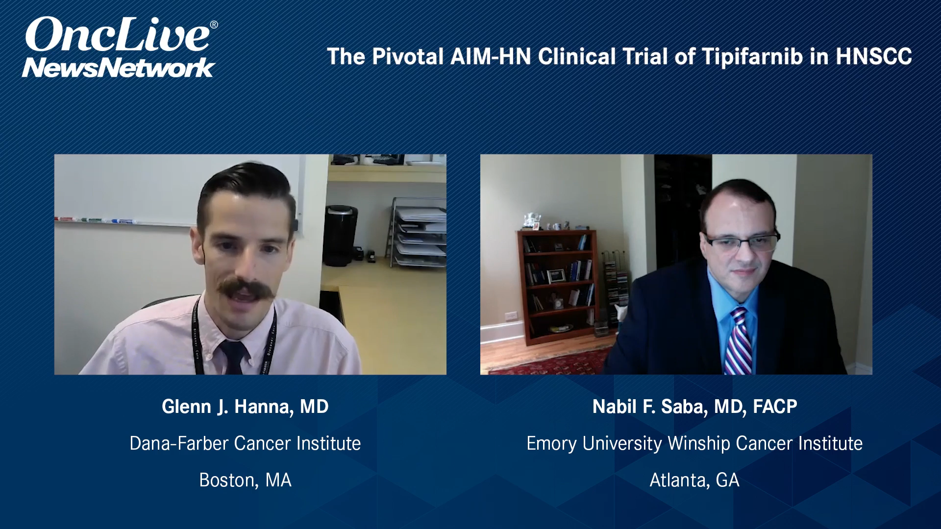 Pivotal AIM-HN Clinical Trial of Tipifarnib in HNSCC