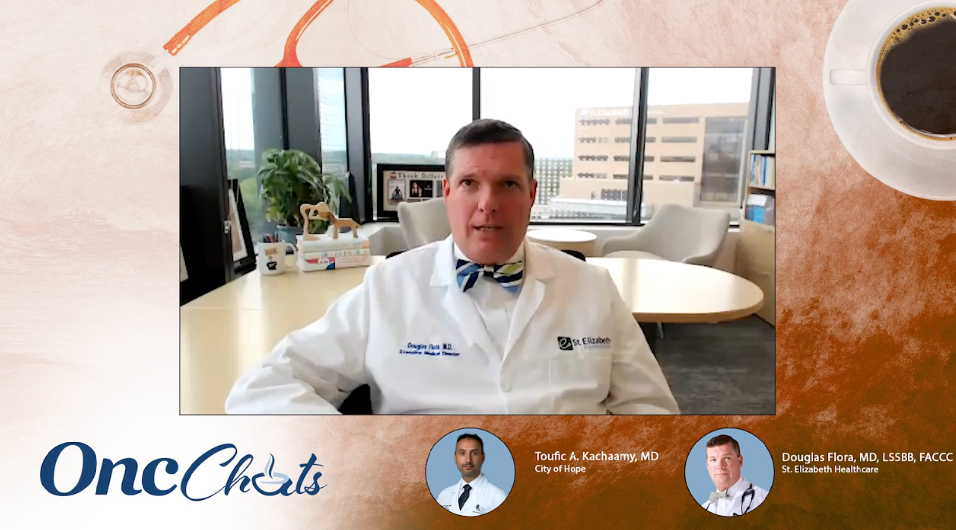 In this second episode of OncChats: Assessing the Promise of AI in Oncology, Toufic A. Kachaamy, MD, and Douglas Flora, MD, LSSBB, FACCC, explain how artificial intelligence tools may be leveraged in the oncology field to provide personalized care.