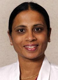 Bhuvaneswari Ramaswamy, MD, section chief of Breast Medical Oncology and director of the Medical Oncology Fellowship Program in Breast Cancer at The Ohio State College of Medicine, The Ohio State University Comprehensive Cancer Center–James,