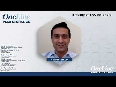 Efficacy of TRK Inhibitors