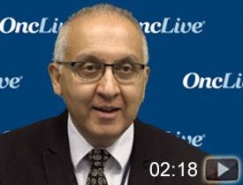 Dr. Mirza on Efficacy of Niraparib/Bevacizumab Combo in Recurrent Ovarian Cancer