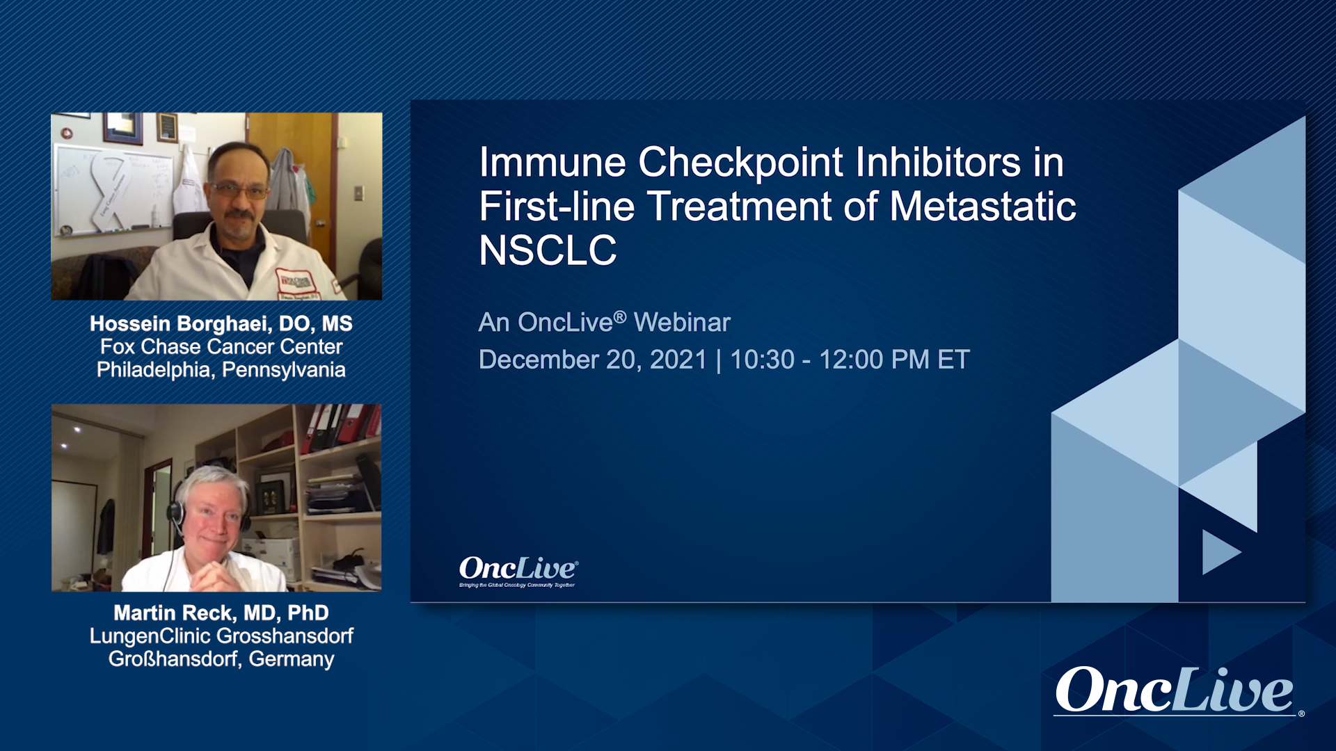 Immune Checkpoint Inhibitors in First-line Treatment of Metastatic NSCLC