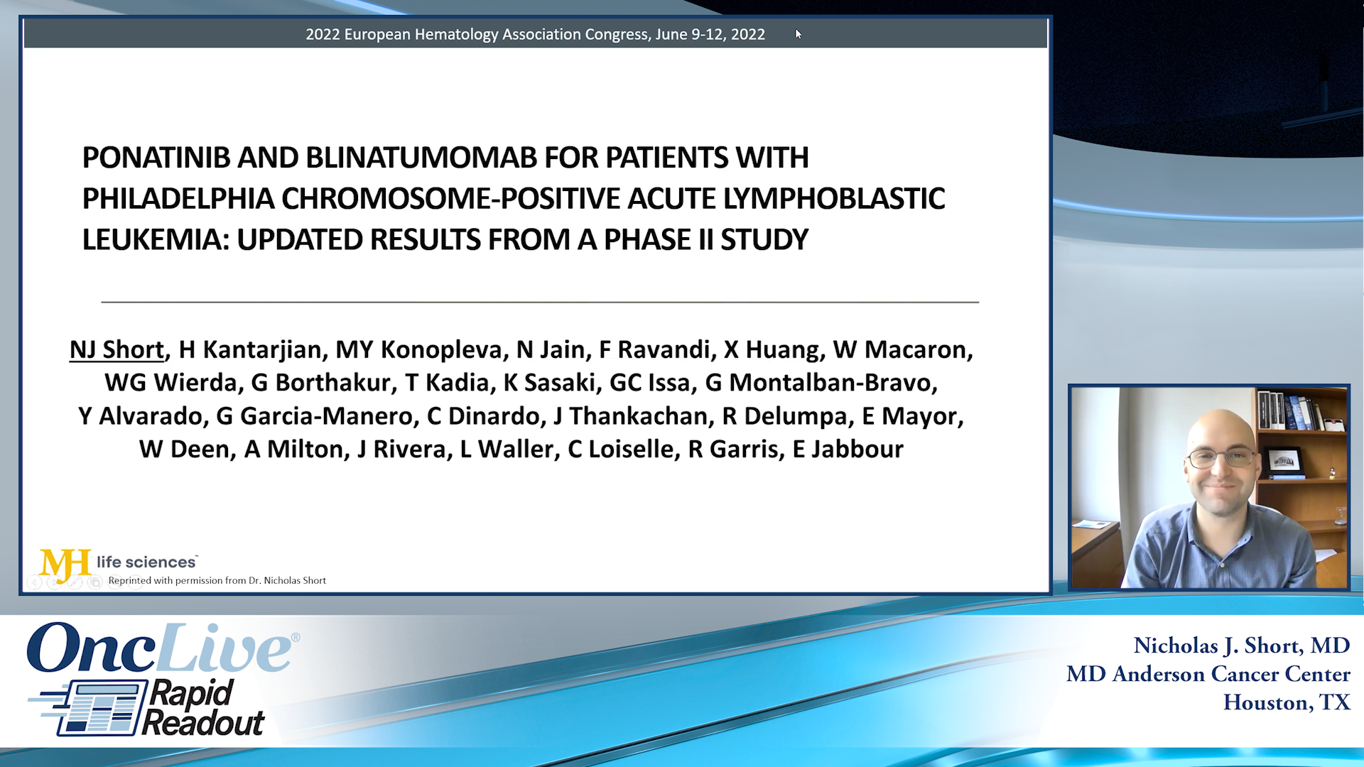 Ponatinib and Blinatumomab for Patients with Philadelphia Chromosome-Positive Acute Lymphoblastic Leukemia: Updated Results from a Phase II Study